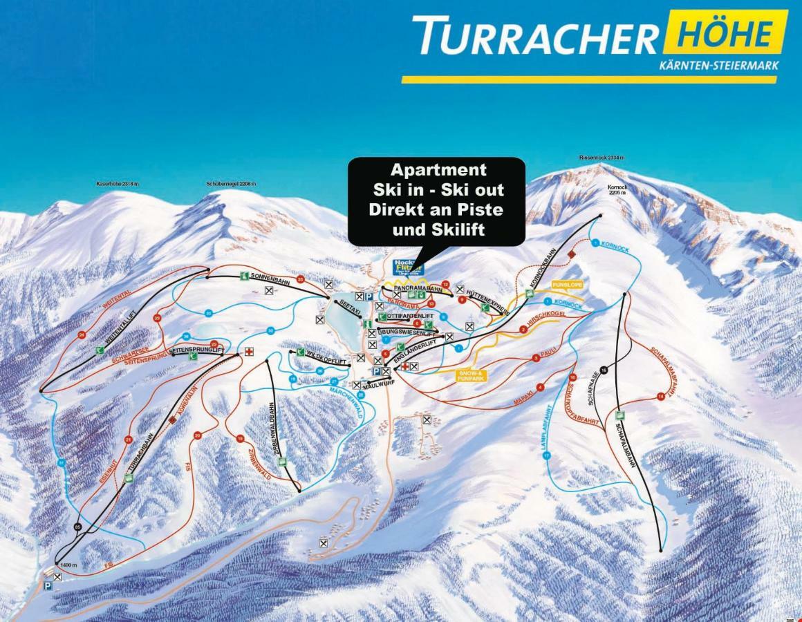 Apartment Ski In - Ski Out Туррахер-Хёэ Экстерьер фото
